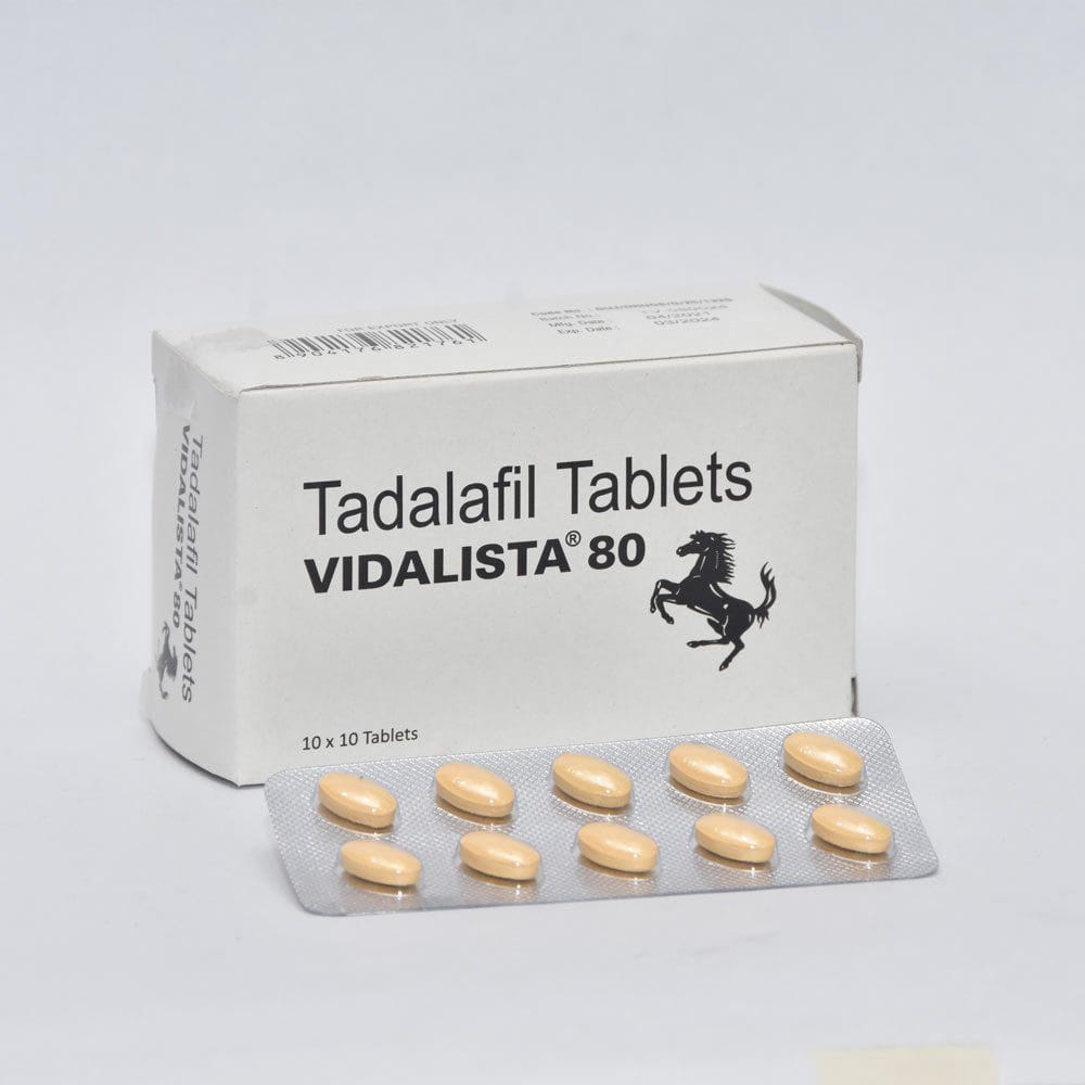 Thuốc VIDALISTA 80 Tadalafil 80mg | thuoctotgiasi.com