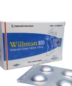 Thuốc Willmon 100 (Sildenafil 100mg) H/4v điều trị rối loạn cương dương