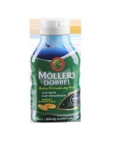 Viên dầu cá tuyết Möller’s Dobbel Omega-3 112 viên 2 vien dau ca tuyet mollers dobbel omega 3 112 vien 3725 2 e1741925062218