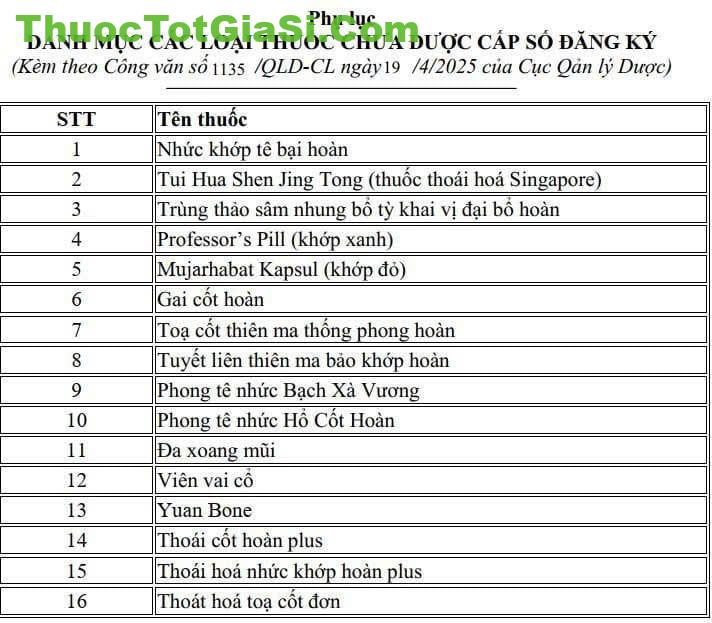 DANH SÁCH THUỐC GIẢ BỘ Y TẾ YÊU CẦU KHÔNG ĐƯỢC KINH DOANH, BUÔN BÁN 3 DANH SACH THUOC GIA BO Y TE YEU CAU KHONG DUOC KINH DOANH BUON BAN