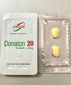 DONATON 20 (Tadalafil 20mg) H/4v điều trị rối loạn cương dương, xuất tinh sớm, yếu sinh lý 5 DONATON 20 Tadalafil 20mg dieu tri roi loan cuong duong xuat tinh som yeu sinh ly e1748751297255