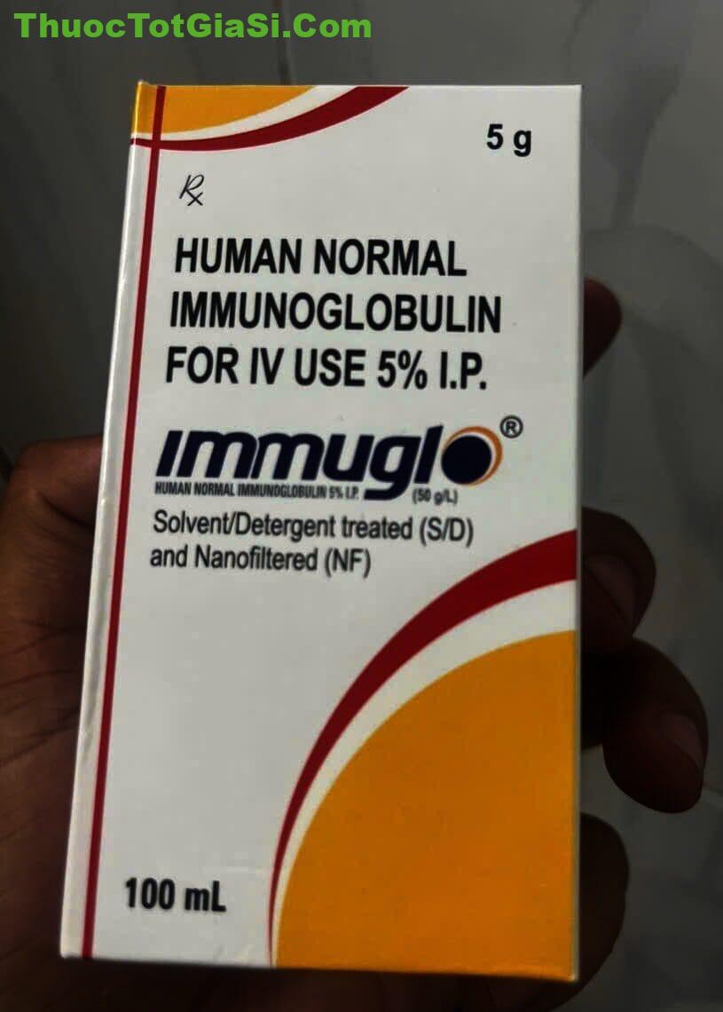 Thuốc Immuglo Human Normal Immunoglobulin