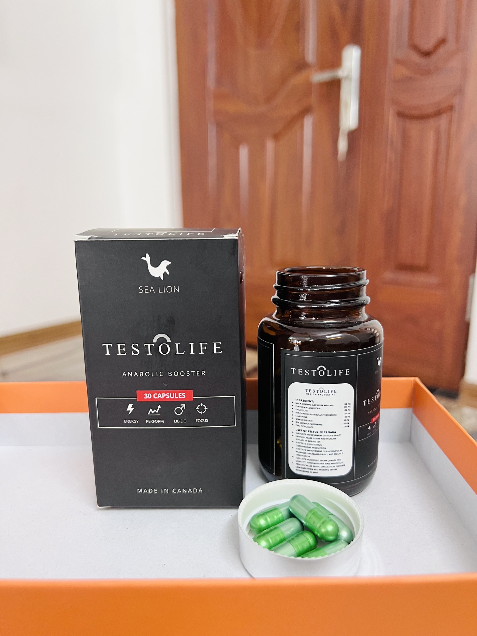 Thuốc TESTOLIFE 30 viên bổ thận tráng dương tăng cương sinh lý nam 4 TESTOLIFE là thuốc gì? | THUOCTOTGIASI.COM