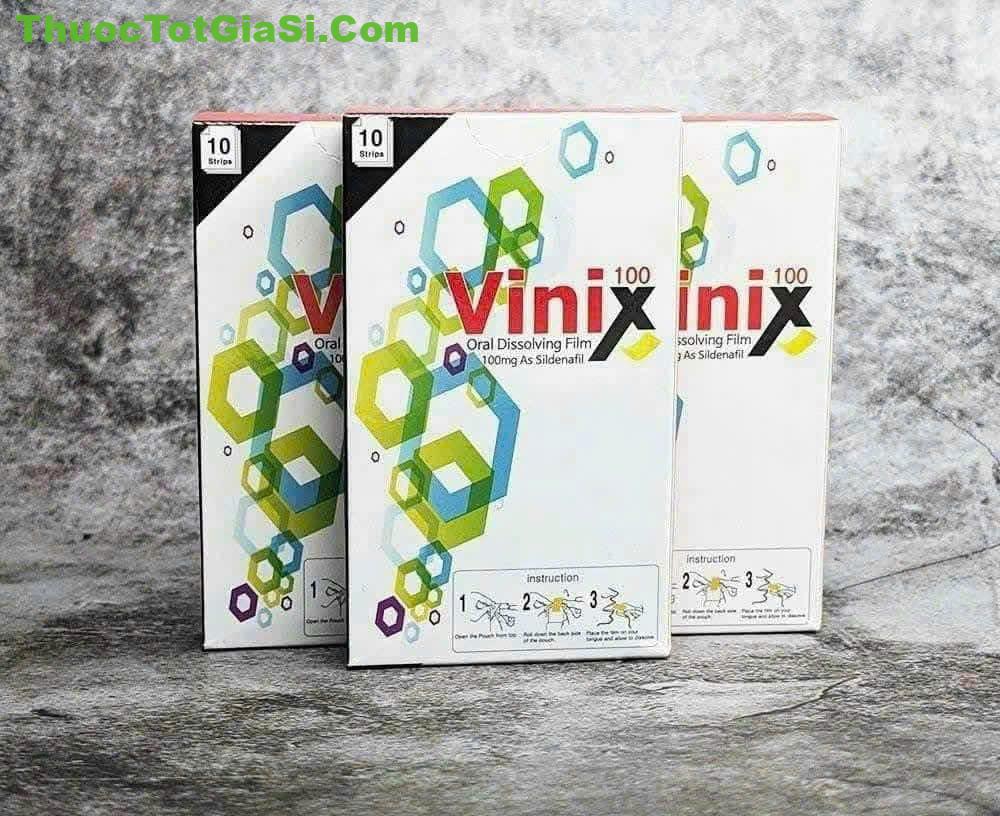 VINIX 100 Sildenafil 100mg dieu tri roi loan cuong duong