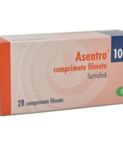 Asentra 100 (Sertralin 100mg) điều trị trầm cảm, hoảng sợ, lo âu, stress
