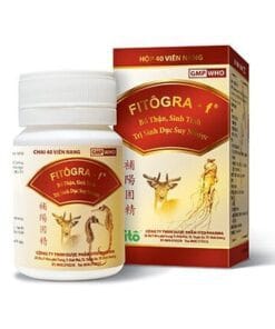 FITOGRA F H/40v bổ thận tráng dương, tăng ham muốn, sinh tinh, trị suy nhược
