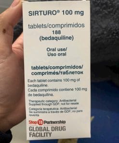 Thuốc SIRTURO 100mg (Bedaquiline 100) điều trị lao phổi (MDR-TB) 1 Thuốc SIRTURO 100mg (Bedaquiline 100) điều trị lao phổi (MDR-TB)