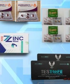 Thuốc Duraject 60 Allegens (Dapoxetine 60mg) h/4v điều trị xuất tinh sớm, xuất tinh nhanh ngoài mong muốn 4 Ciatic 20 Tadalafil 20mg, Duraject 60, Beta Zinc Max điều trị rối loạn cương dương, điều trị xuất tinh sớm, điều trị yếu sinh lý