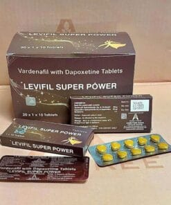 Thuốc LEVIFIL SUPPER POWER (Vardenafil 40mg và Dapoxetine 60mg) - điều trị rối loạn cương dương kèm xuất tinh sớm