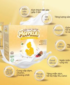 Ngũ cốc lợi sữa MOMTUTI H/20gói- Ngũ cốc lợi sữa cho Mẹ sau sinh Momtuti 1 ngu coc loi sua momtuti h 20goi ngu coc loi sua cho me sau sinh momtuti 4130