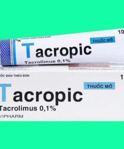 TACROPIC 0.1 10g Davi (Tacrolimus 0.1%) - thuốc mỡ điều trị viêm da cơ địa, chàm, vảy nến, ngứa da 1 tacropic 0 1 10g davi tacrolimus 0 1 thuoc mo dieu tri viem da co dia cham vay nen ngua da 4697 e1745743436950