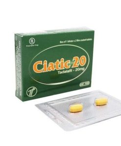 Thuốc Ciatic 20 (TADALAFIL 20MG) H/2v điều trị rối loạn cương dương nam giới 6 thuoc ciatic 20 tadalafil 20mg h 2v dieu tri roi loan cuong duong nam gioi 4329 e1744255050445