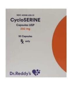 Thuốc Cycloserine USP 250mg H/100v điều trị bệnh lao