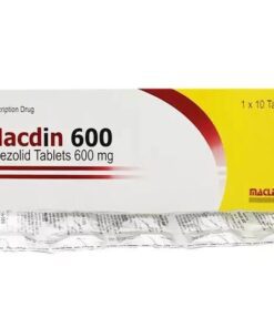 Thuốc MACDIN 600 (Linezolid 600mg) Macleods H/100v