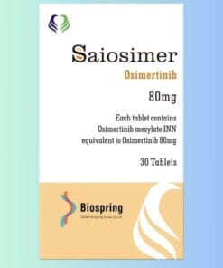 Thuốc SAIOSIMER 80 (Osimertinib 80mg) H/30v điều trị ung thư phổi