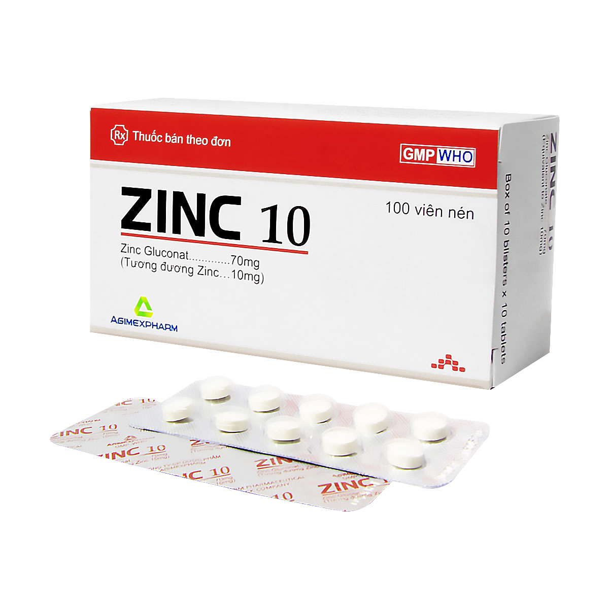 ZINC 10 Agimexpharm là thuốc gì? | thuoctotgiasi.com