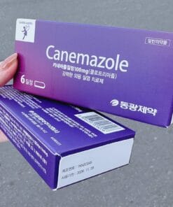 Viên đặt phụ khoa Canemazole 100mg hộp 6 viên
