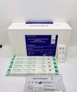 Test LABNOVATION SARS-CoV-2 Antigen Test nhanh Covid 19 và cúm A/B