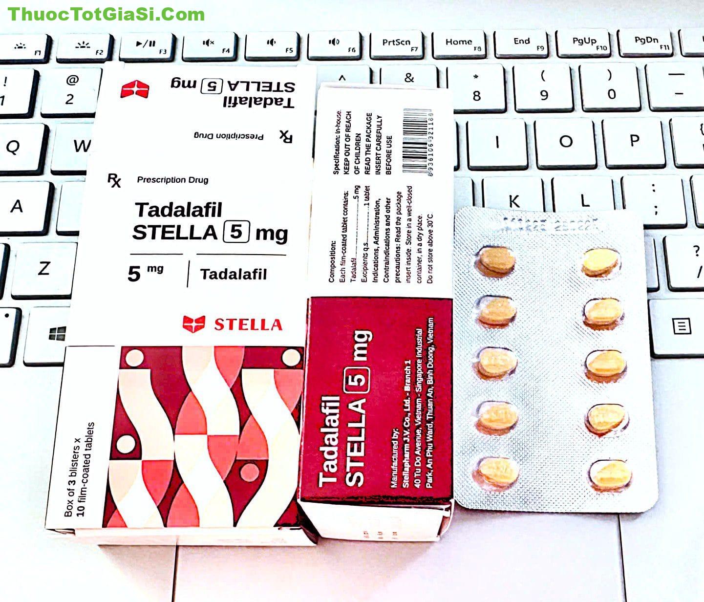 Thuốc Tadalafil STELLA 5mg Thuoc Tadalafil STELLA 5mg