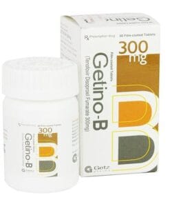 GETINO B 300 (Tenofovir Disoproxil Fumarate 300mg) điều trị viêm gan B