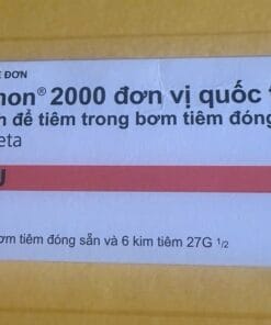 Recormon 4000IU/0.3ml (Epoetin Beta) ROCHE điều trị bệnh thiếu máu.