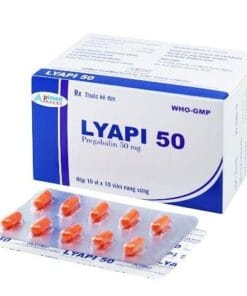 LYAPI 50 (Pregabalin 50mg) điều trị đau dây thần kinh, rối loạn lo âu, động kinh