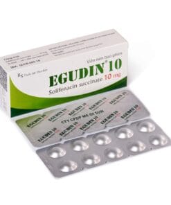 Thuốc Egudin 10 (Solifenacin succinat 10mg) điều trị tiểu són, tiểu nhiều lần, bàng quang tăng hoạt
