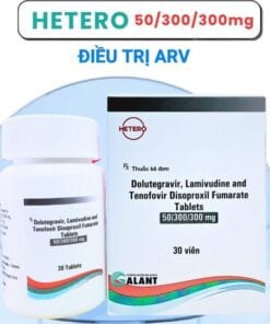 Thuốc HETERO Dolutegravir Lamivudine Tenofovir 50/300/300mg H/30v điều trị ARV 2 thuoc hetero dolutegravir lamivudine tenofovir 50 300 300mg h 30v dieu tri arv 4947 1 e1746857480734