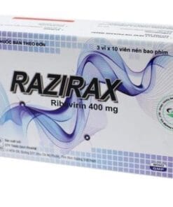 Thuốc RAZIRAX 400 (Ribavirin 400mg) Davipharm điều trị bệnh do virus