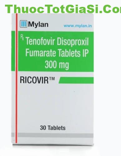 thuoc-ricovir-300mg-tenofovir-disoproxil-fumarat-300mg-dieu-tri-hiv-va-viem-gan-b-5101