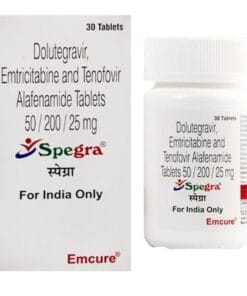 Thuốc Spegra 50mg/200mg/25mg Emcure điều trị HIV