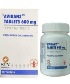 Aviranz Tablets 600 mg (Efavirenz) Sun Pharma điều trị nhiễm HIV-1