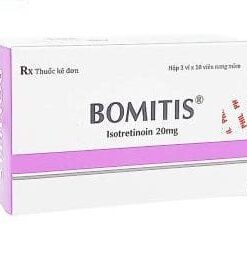 BOMITIS (Isotretinoin 20mg) điều trị mụn trứng cá nặng, giúp đẹp da mụn, căng bóng da mụn, giảm tiết bã nhờn, thu nhỏ lỗ chân lông 3 bomitis isotretinoin 20mg dieu tri mun trung ca nang giup dep da mun cang bong da 5398 1 e1748738886308
