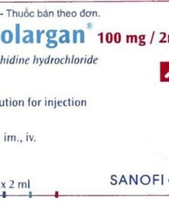 Dolargan 100mg/2ml (Pethidine Hydrochloride) SANOFI thuốc tiêm giảm đau