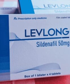 LEVLONG (Sildenafil 50mg) hộp 1 vỉ x 4 viên điều trị rối loạn cương dương 3 levlong sildenafil 50mg hop 1 vi x 4 vien dieu tri roi loan cuong duong 5618 1 e1749356160339