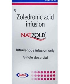 NATZOLD Zoledronic acid infusion Natco điều trị tăng canxi máu ác tính
