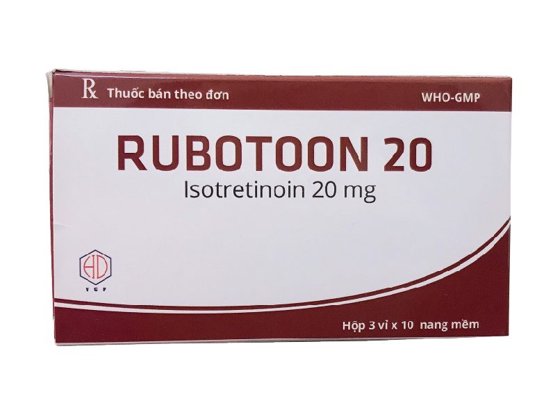 Rubotoon Isotretinoin 20 – Thuốc Điều Trị Mụn Trứng Cá Nặng Hiệu Quả, An Toàn, Chính Hãng 2 Rubotoon Isotretinoin 20 – Thuốc Điều Trị Mụn Trứng Cá Nặng Hiệu Quả, An Toàn, Chính Hãng - Thuốc Tốt Giá Sỉ