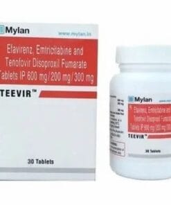 TEEVIR 600/200/300mg Mylan (Efavirenz/Emtricitabin/Tenofovir) thuốc kháng virut HIV-1