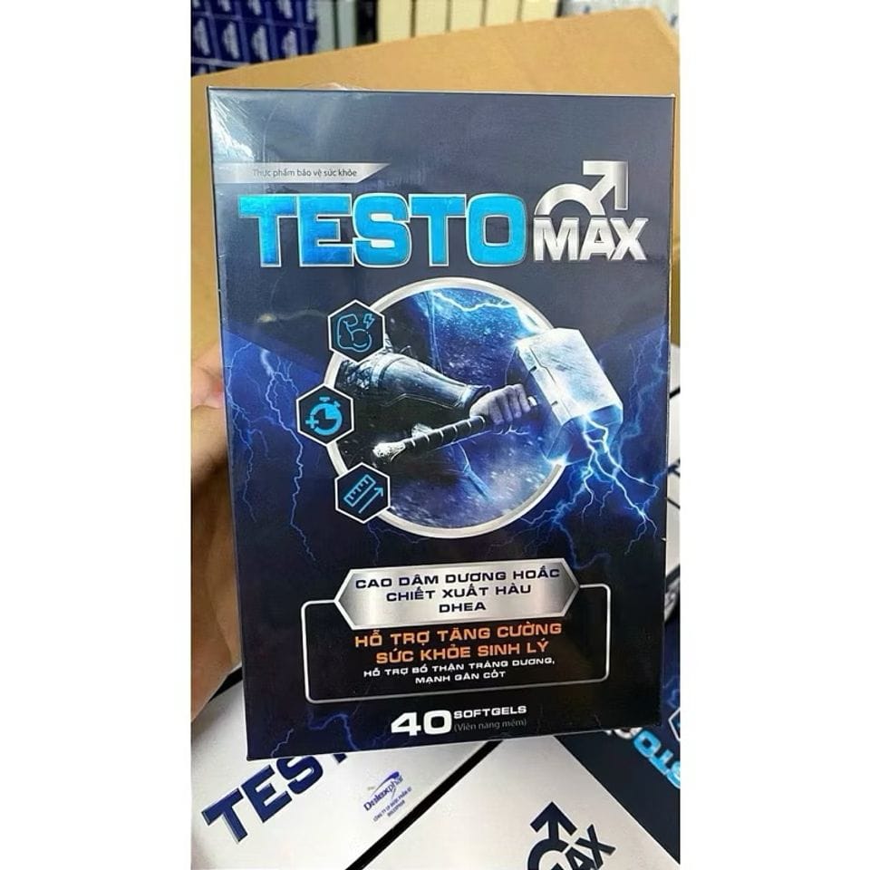 TESTOMAX hộp 30 viên bổ thận, tráng dương, giúp cải thiện tình trạng sinh lý yếu 4 Testomax mua ở đâu? giá bao nhiêu? |thuoctotgiasi.com