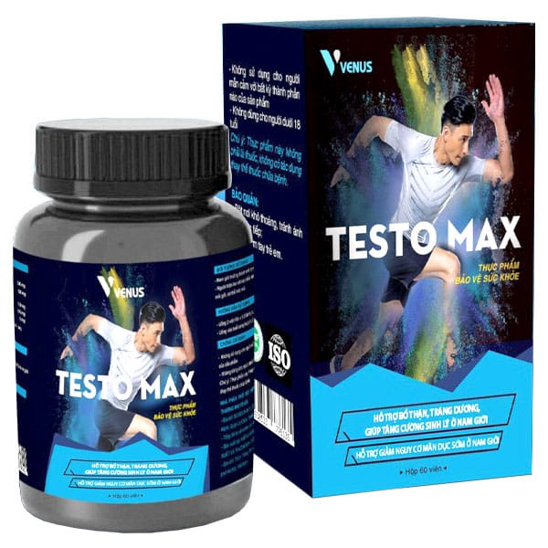 TESTOMAX hộp 30 viên bổ thận, tráng dương, giúp cải thiện tình trạng sinh lý yếu 5 Testomax giá bao nhiêu? Testomax mua ở đâu? |thuoctotgiasi.com