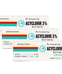 Acyclovir 3% QUAPHARCO – Thuốc tra mắt điều trị viêm giác mạc Herpes hiệu quả 1 thuoc mo tra mat acyclovir 3 quapharco chinh 2185 e1748921326782