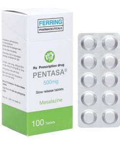 Thuốc Pentasa 500mg (Mesalazine) điều trị bệnh Crohn, viêm loét đại tràng
