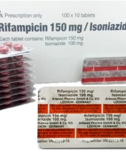 Thuốc Rifampicin 150mg và Isoniazid 100mg điều trị lao hiệu quả 1 thuoc rifampicin 150mg va isoniazid 100mg dieu tri lao hieu qua 5986 1
