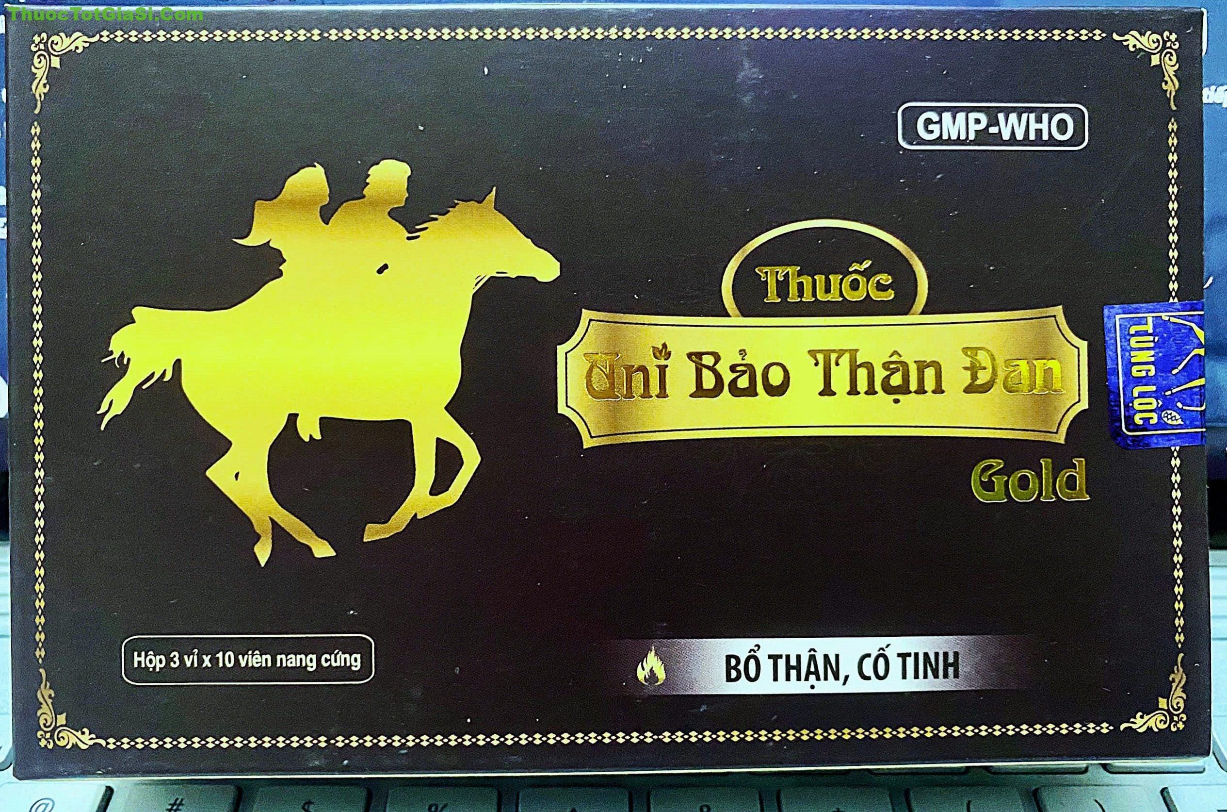 THUỐC UNI BẢO THẬN ĐAN GOLD bổ thận cố tinh