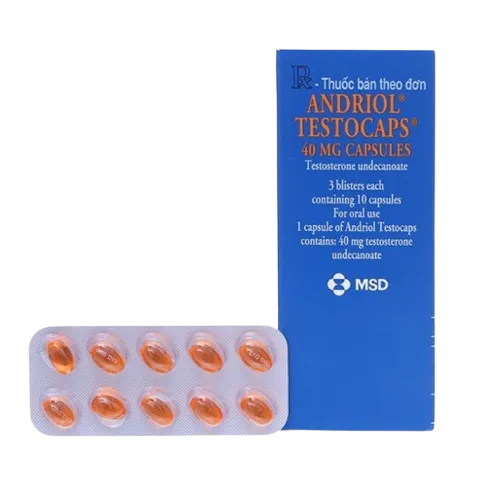 Andriol TestoCaps 40mg giá bao nhiêu? mua ở đâu?|thuoctotgiasi.com