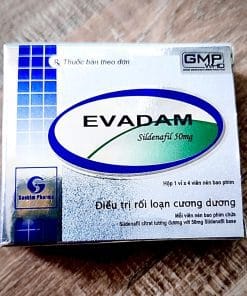 Thuốc EVADAM 50 (Sildenafil 50mg) điều trị rối loạn cương dương 1 EVADAM Sildenafil 50mg dieu tri roi loan cuong duong