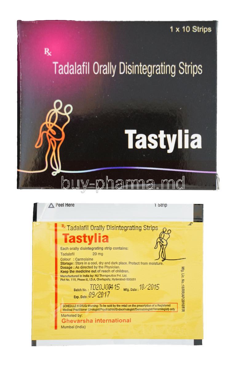 Tastylia 20mg Oral giá bao nhiêu? mua ở đâu? |thuoctotgiasi.com