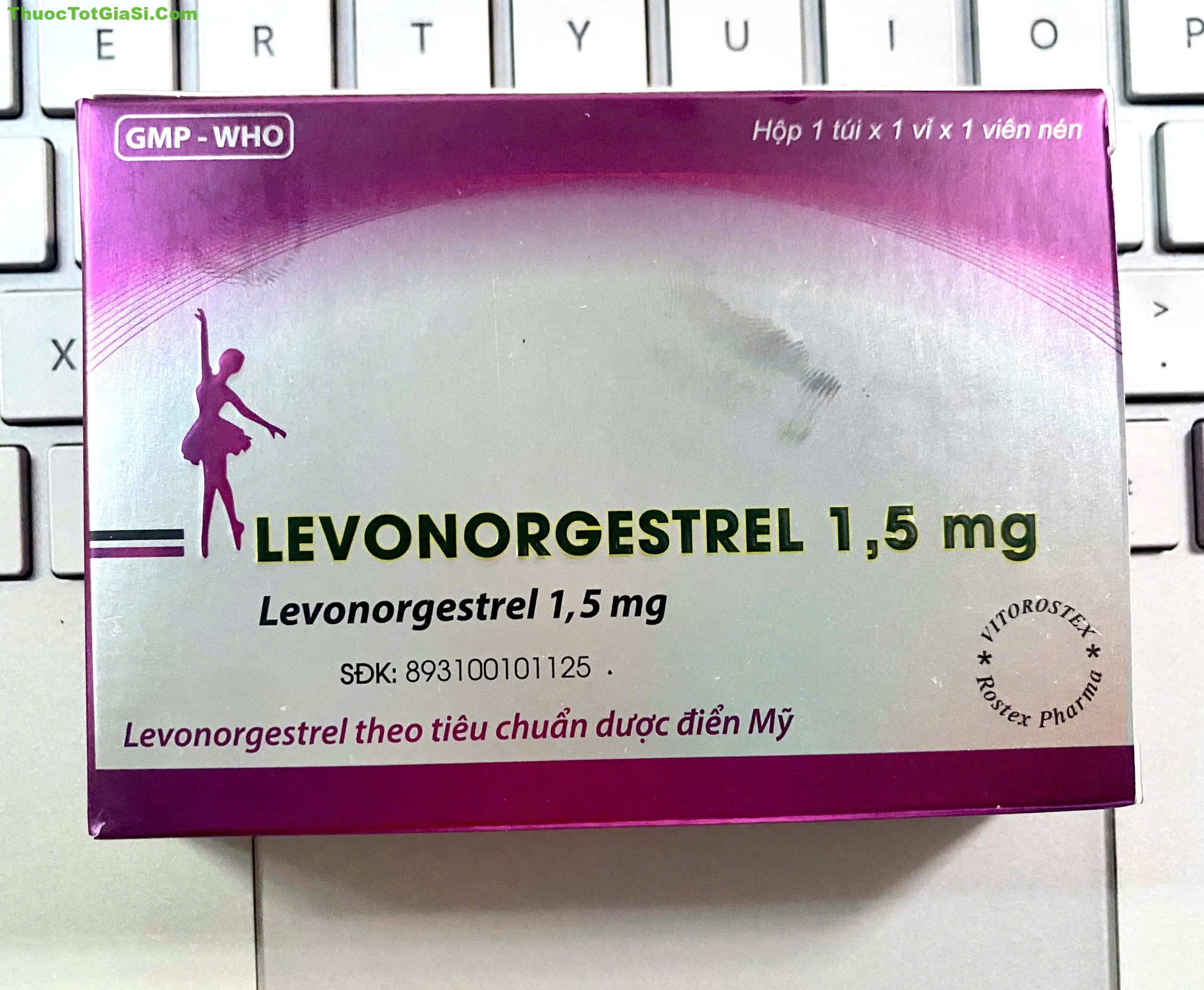 thuốc levonorgestrel 1.5mg dược ba đình