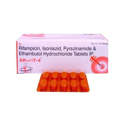 Thuốc Akuri-4 - Điều trị lao, nhiễm khuẩn nặng hộp 200 viên |thuoctotgiasi.com