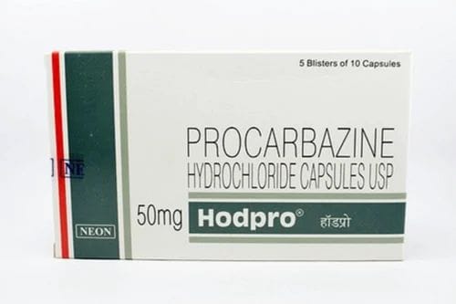 HODPRO 50 (Procarbazine 50mg) điều trị bệnh Hodgkin 2 Hodpro Procarbazine 50mg |thuoctotgiasi.com